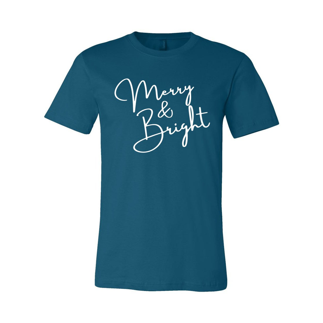Merry & Bright White - T-Shirts - Positively Sassy - Merry & Bright White