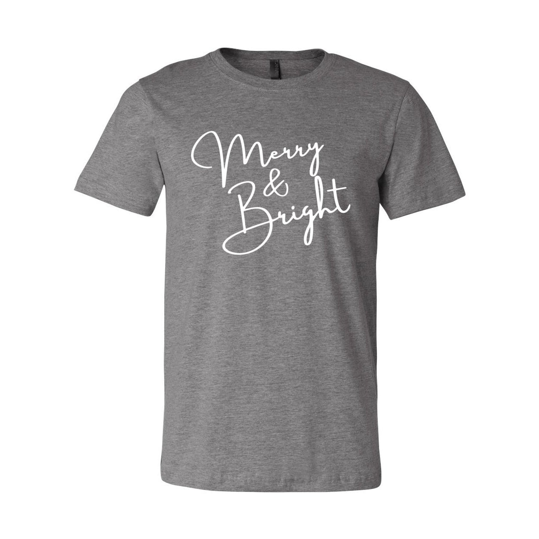 Merry & Bright White - T-Shirts - Positively Sassy - Merry & Bright White