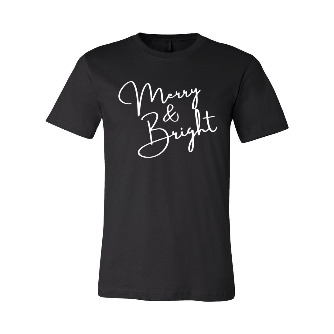 Merry & Bright White - T-Shirts - Positively Sassy - Merry & Bright White