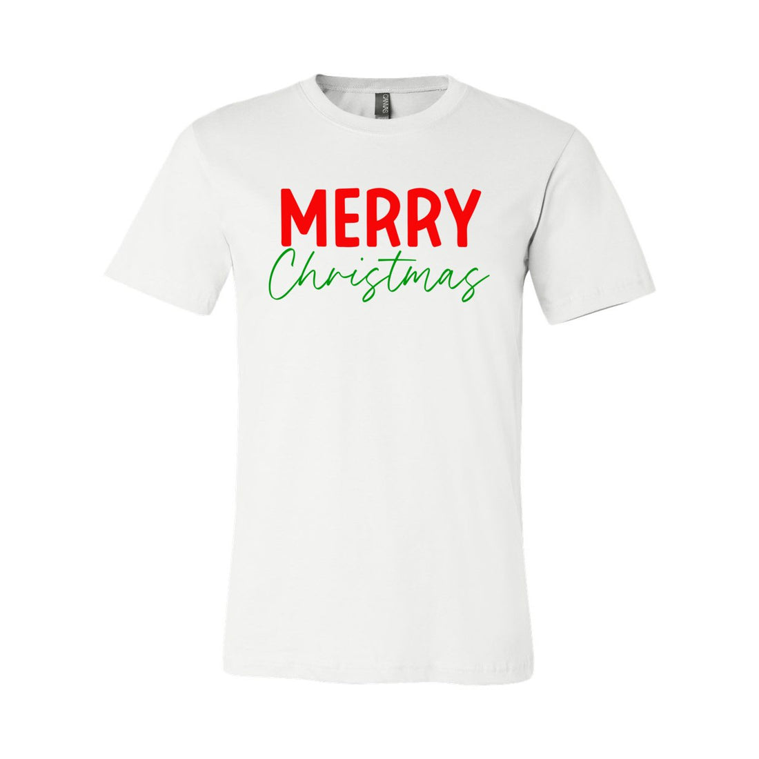 Merry Christmas Red & Green - T-Shirts - Positively Sassy - Merry Christmas Red & Green