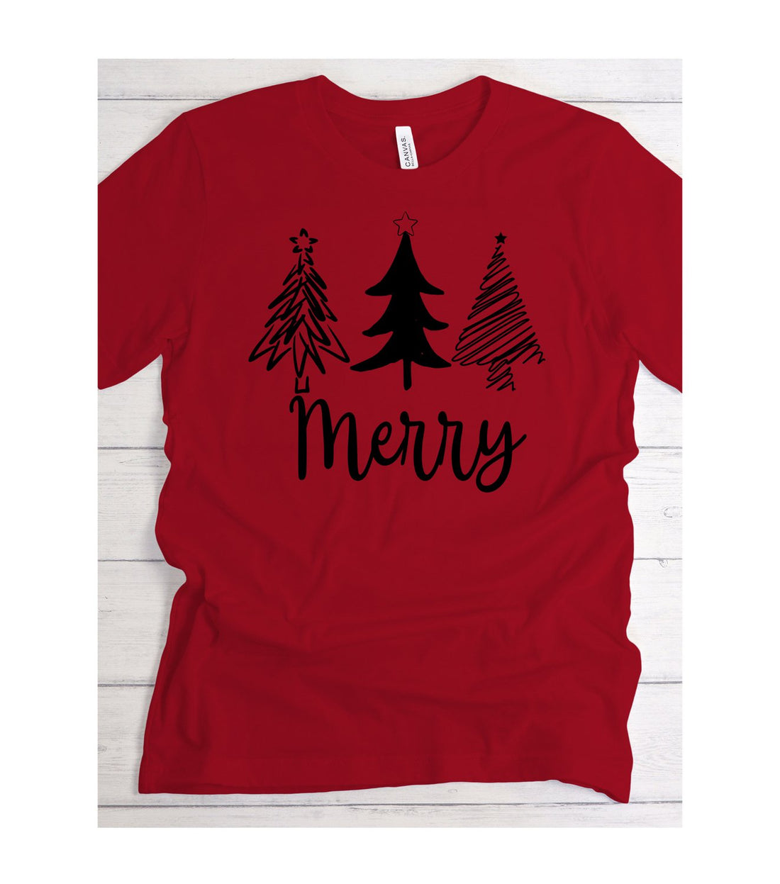 Merry Trees - T-Shirts - Positively Sassy - Merry Trees