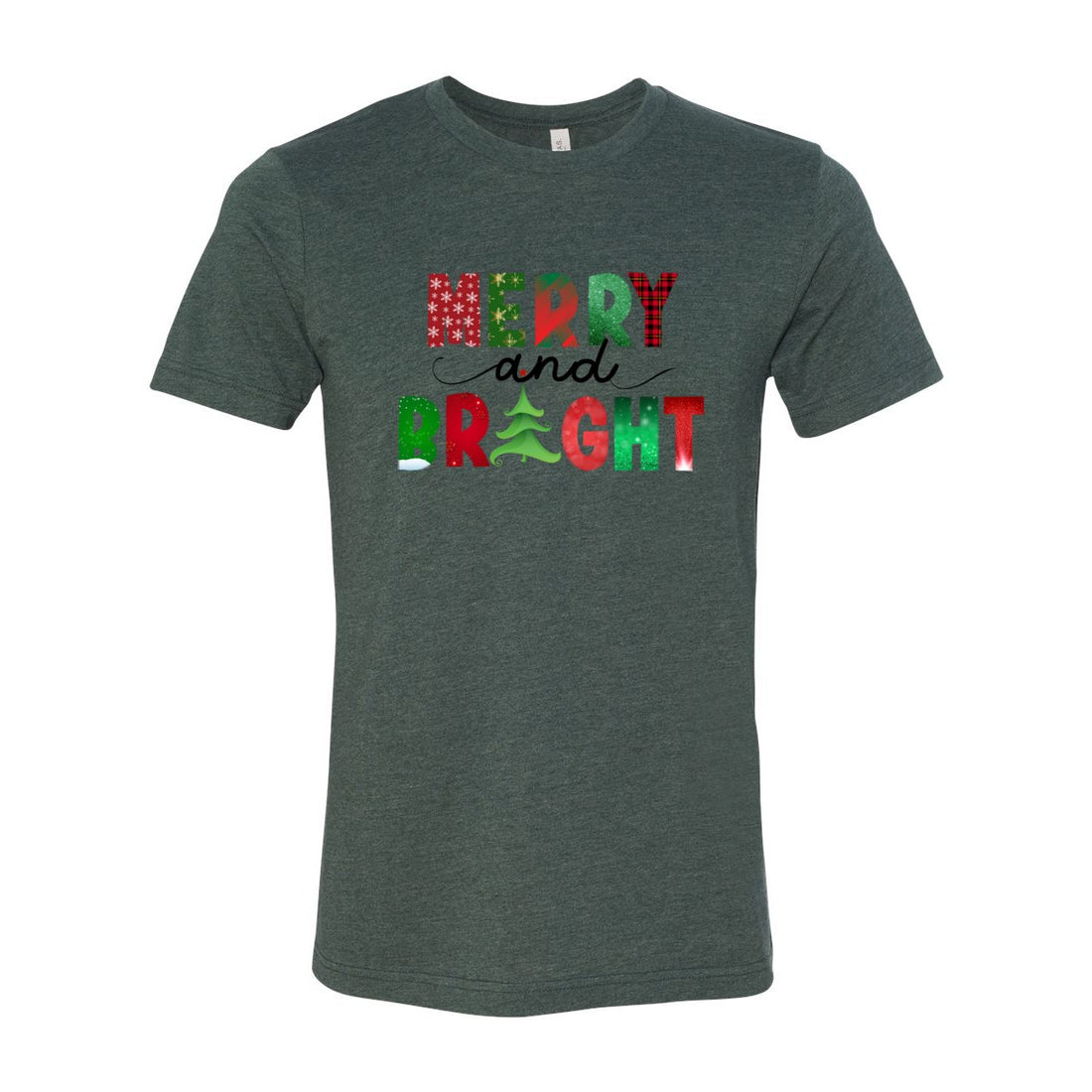 Merry & Very Bright - T-Shirts - Positively Sassy - Merry & Very Bright