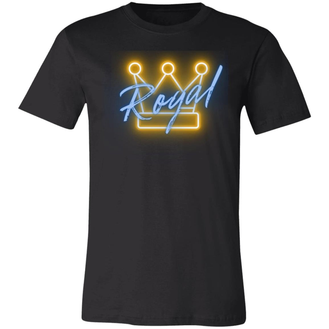 Neon Royal Short-Sleeve T-Shirt - T-Shirts - Positively Sassy - Neon Royal Short-Sleeve T-Shirt
