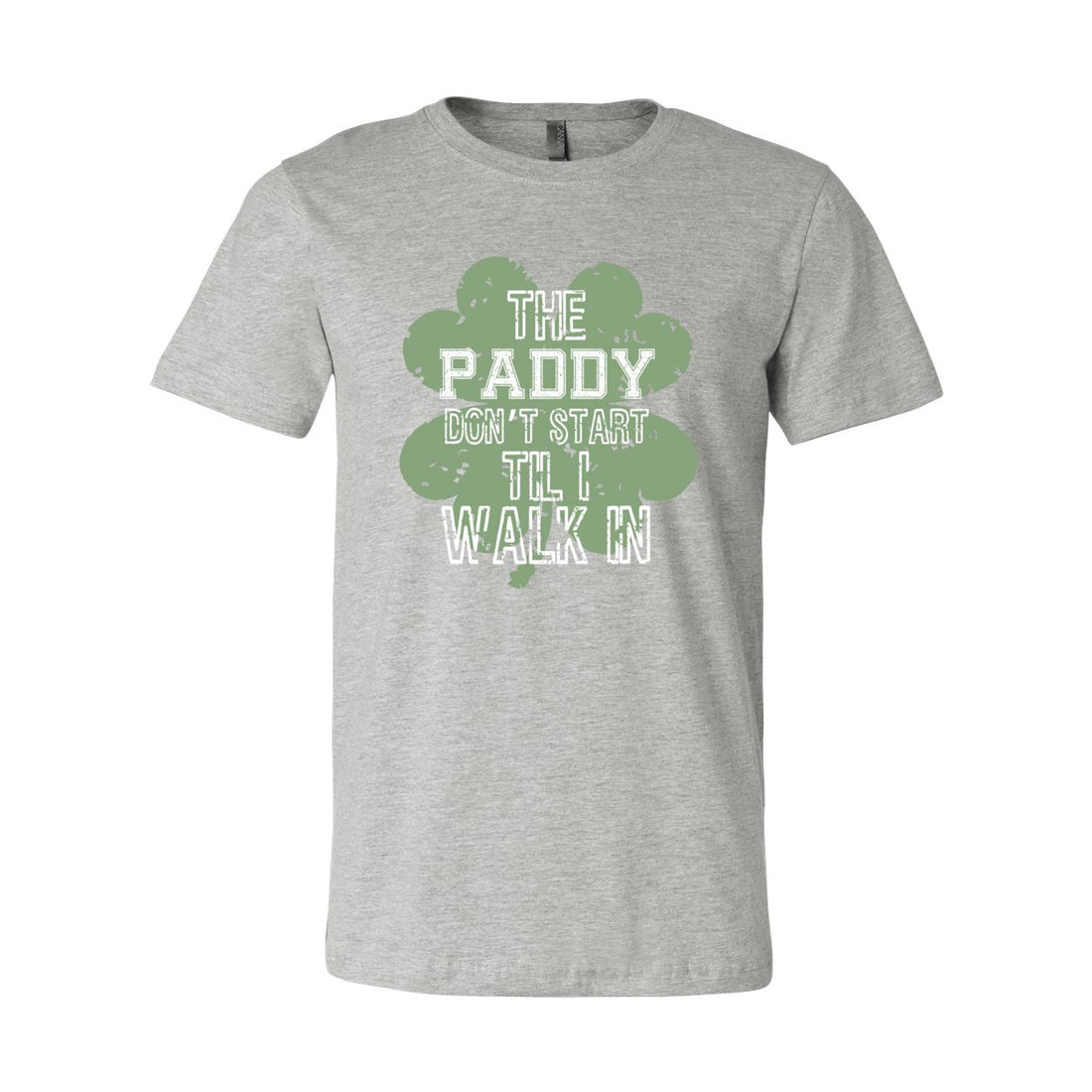 Paddy Don't Start Short Sleeve Jersey Tee - T-Shirts - Positively Sassy - Paddy Don't Start Short Sleeve Jersey Tee