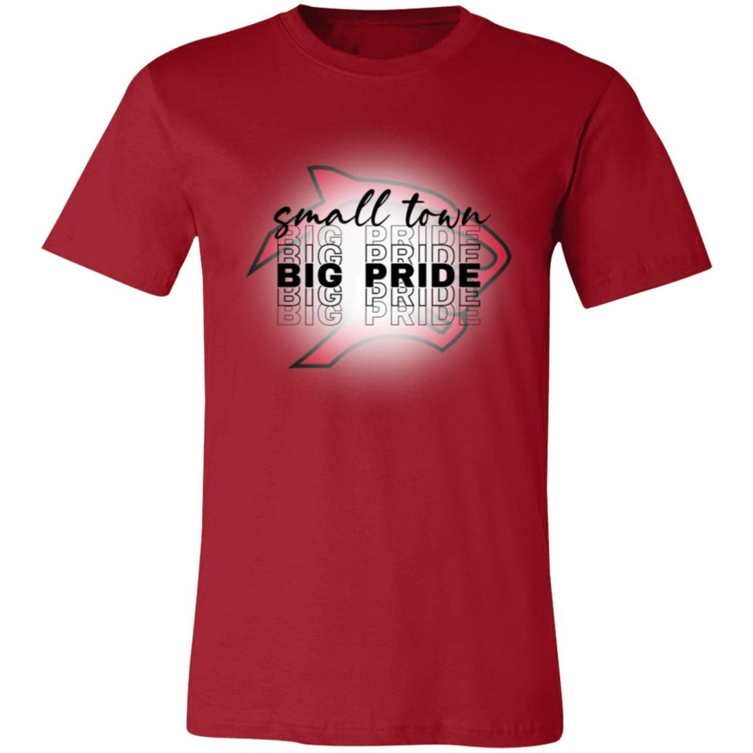 Panthers Small Town Short-Sleeve T-Shirt - T-Shirts - Positively Sassy - Panthers Small Town Short-Sleeve T-Shirt