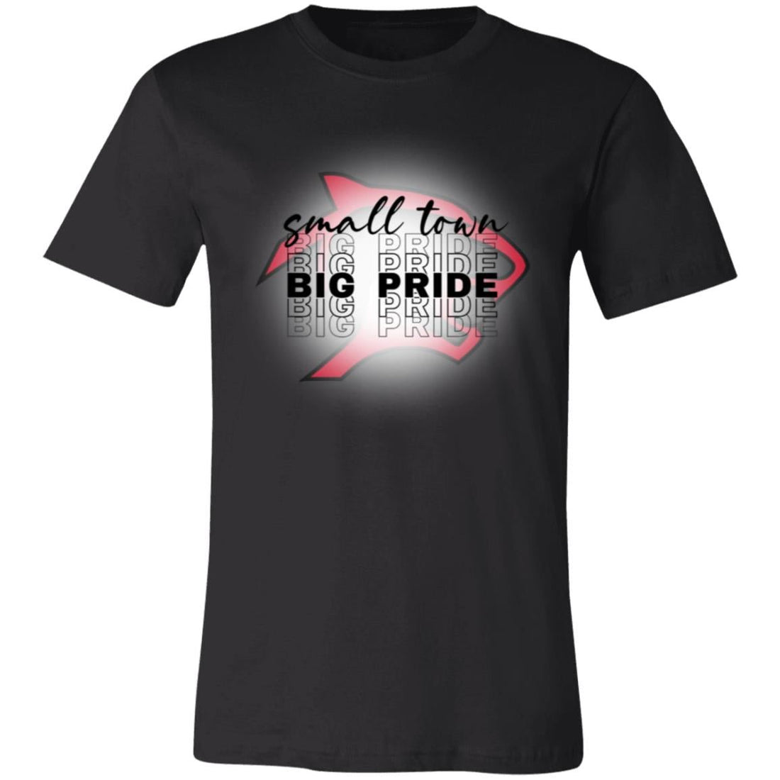 Panthers Small Town Short-Sleeve T-Shirt - T-Shirts - Positively Sassy - Panthers Small Town Short-Sleeve T-Shirt