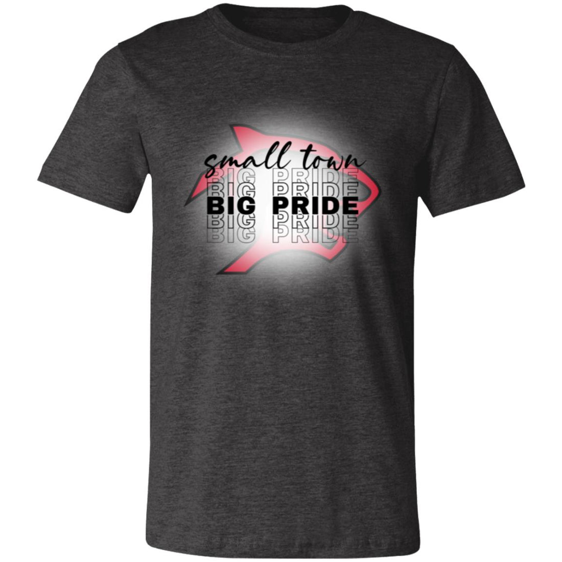 Panthers Small Town Short-Sleeve T-Shirt - T-Shirts - Positively Sassy - Panthers Small Town Short-Sleeve T-Shirt