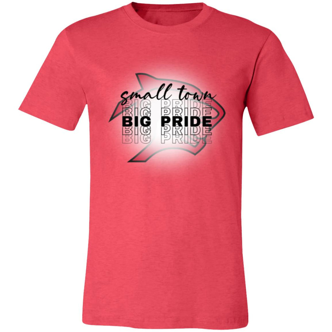 Panthers Small Town Short-Sleeve T-Shirt - T-Shirts - Positively Sassy - Panthers Small Town Short-Sleeve T-Shirt