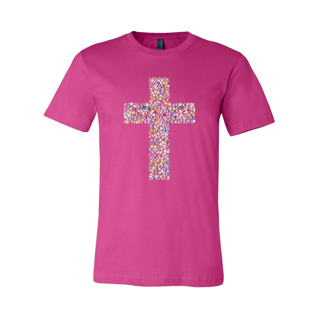 Pebble Cross Tee - T-Shirts - Positively Sassy - Pebble Cross Tee