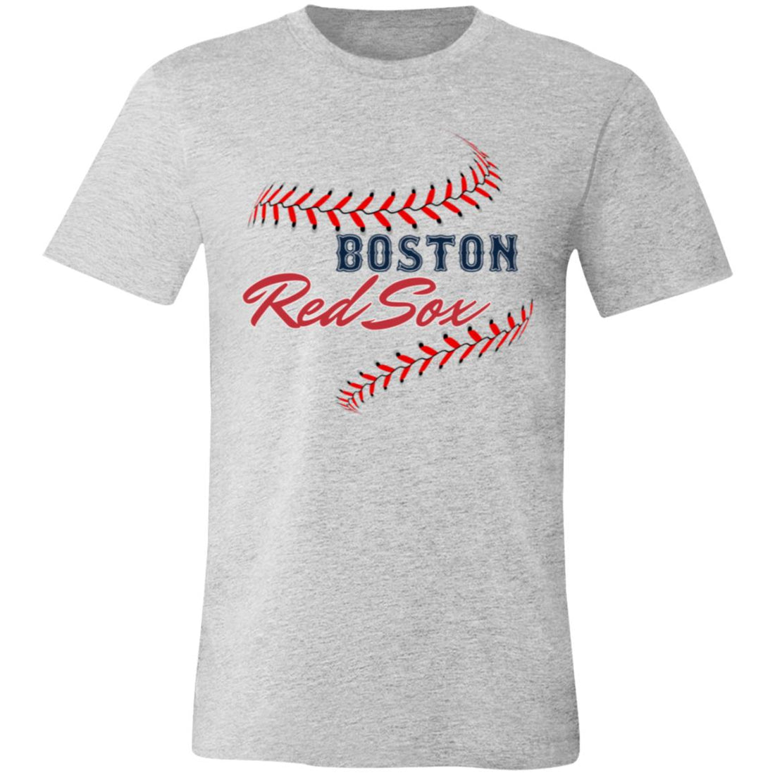 Red Sox Stitches T-Shirt - T-Shirts - Positively Sassy - Red Sox Stitches T-Shirt