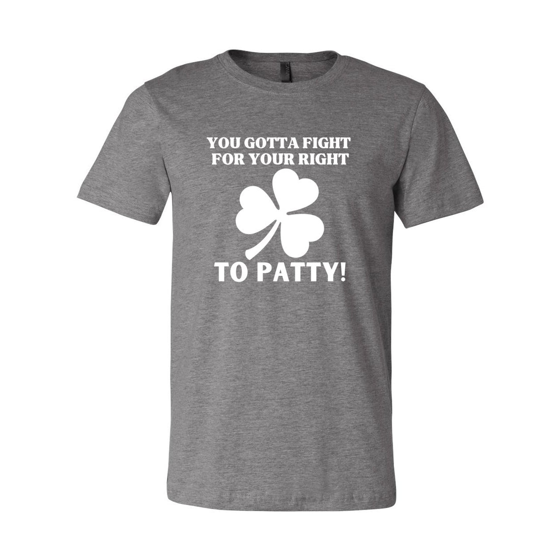 Right To Patty Short Sleeve Jersey Tee - T-Shirts - Positively Sassy - Right To Patty Short Sleeve Jersey Tee