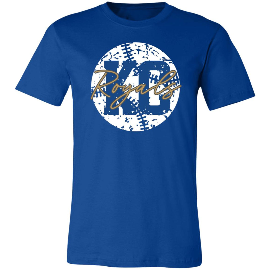 Royals Baseball Short-Sleeve T-Shirt - T-Shirts - Positively Sassy - Royals Baseball Short-Sleeve T-Shirt