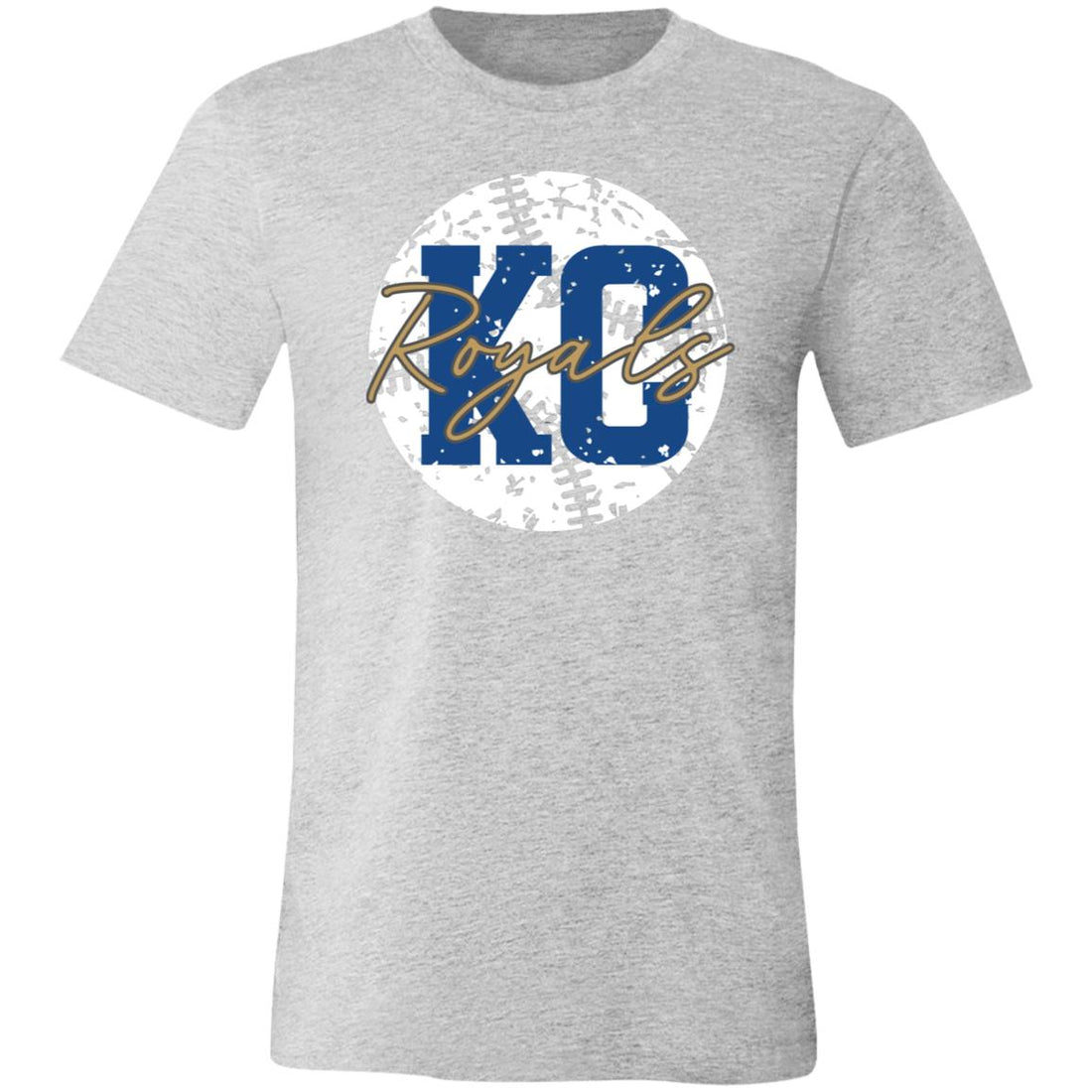 Royals Baseball Short-Sleeve T-Shirt - T-Shirts - Positively Sassy - Royals Baseball Short-Sleeve T-Shirt