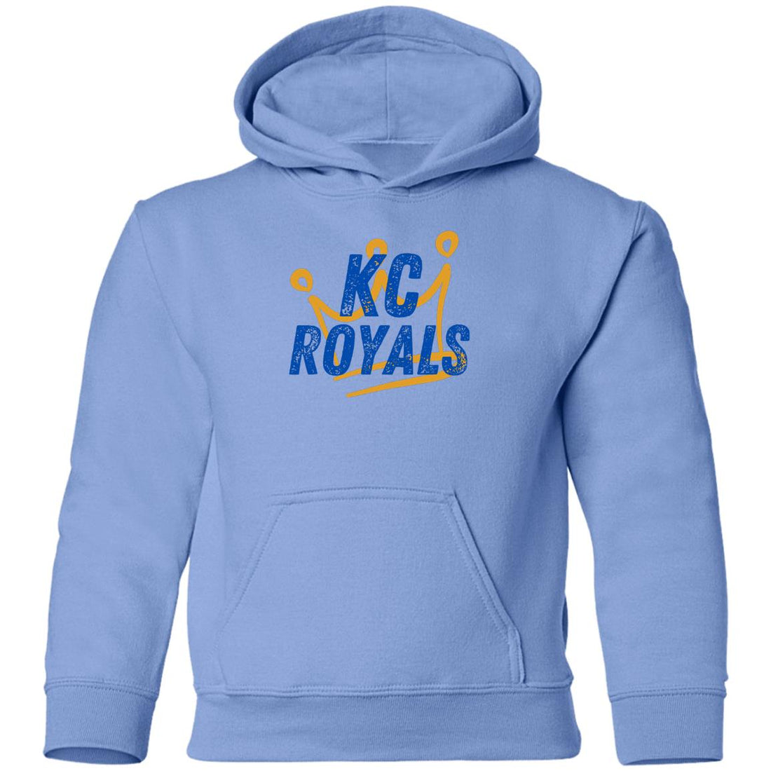 Royals Crown Youth Pullover Hoodie - Sweatshirts - Positively Sassy - Royals Crown Youth Pullover Hoodie