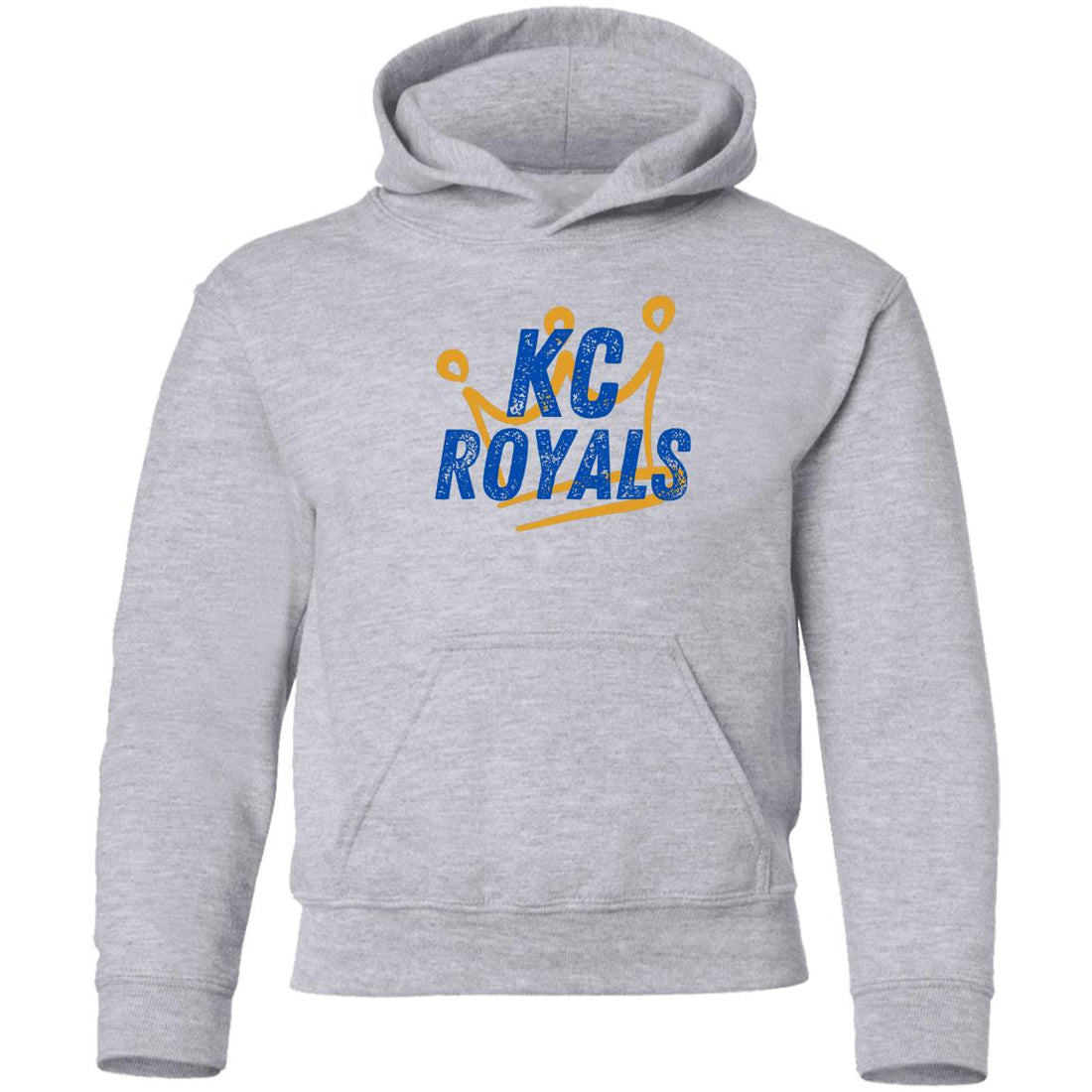 Royals Crown Youth Pullover Hoodie - Sweatshirts - Positively Sassy - Royals Crown Youth Pullover Hoodie