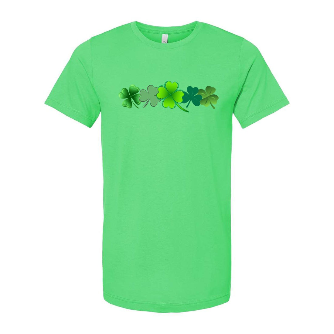 Shamrock Line Short Sleeve Jersey Tee - T-Shirts - Positively Sassy - Shamrock Line Short Sleeve Jersey Tee
