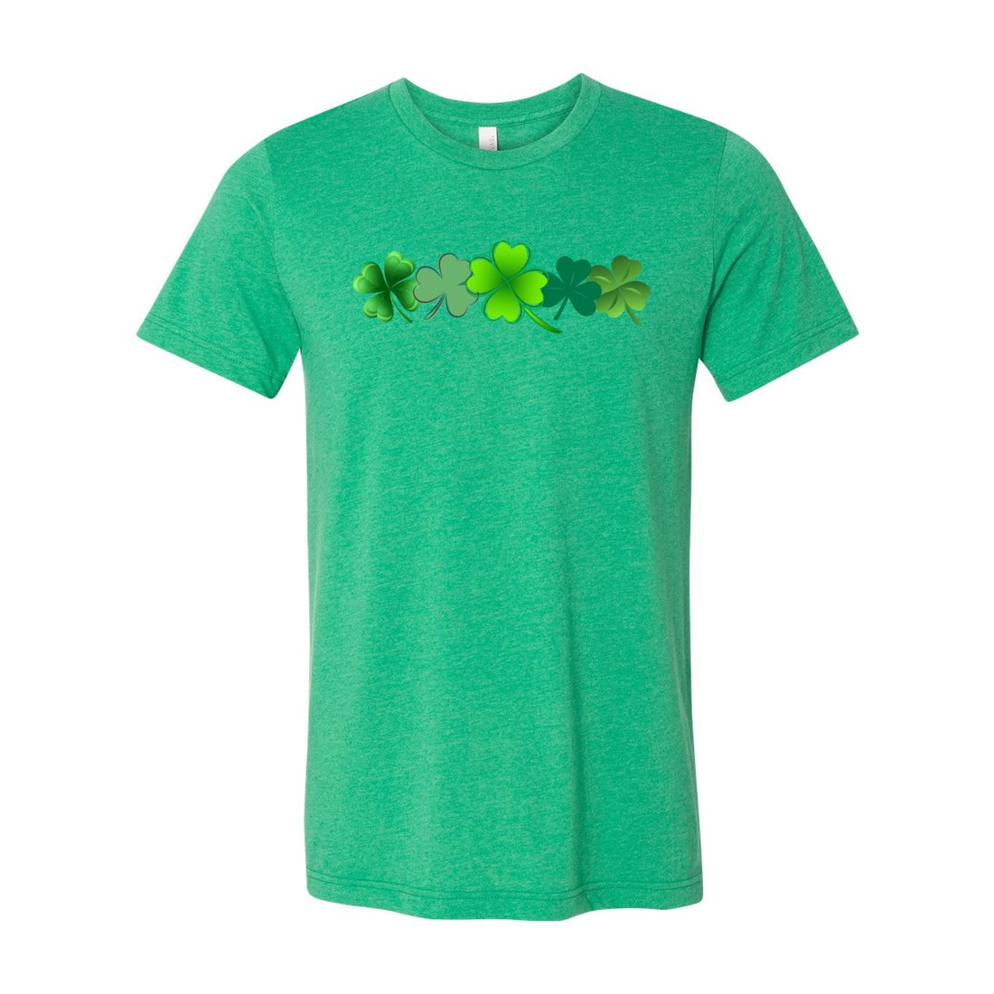 Shamrock Line Short Sleeve Jersey Tee - T-Shirts - Positively Sassy - Shamrock Line Short Sleeve Jersey Tee