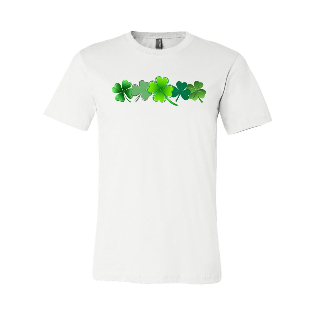 Shamrock Line Short Sleeve Jersey Tee - T-Shirts - Positively Sassy - Shamrock Line Short Sleeve Jersey Tee