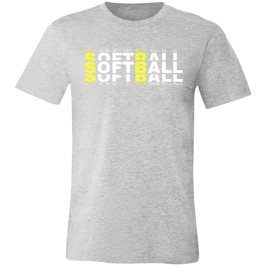 Softball Repeat Short-Sleeve T-Shirt - T-Shirts - Positively Sassy - Softball Repeat Short-Sleeve T-Shirt
