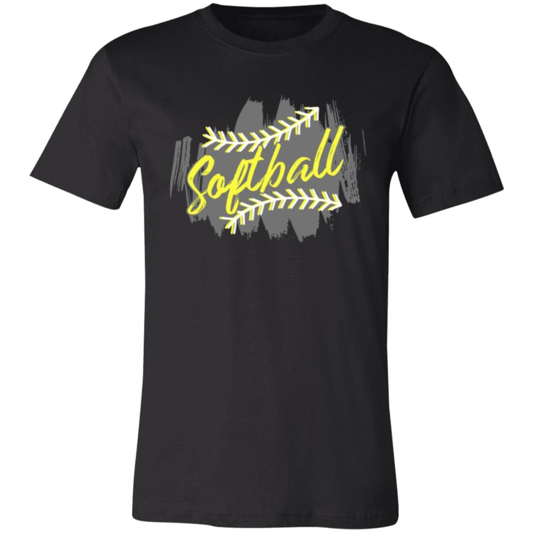 Softball Splash Short-Sleeve T-Shirt - T-Shirts - Positively Sassy - Softball Splash Short-Sleeve T-Shirt
