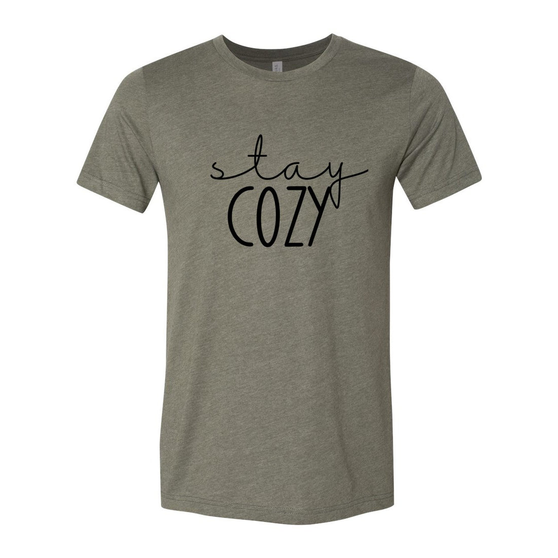 Stay Cozy Short Sleeve Jersey Tee - T-Shirts - Positively Sassy - Stay Cozy Short Sleeve Jersey Tee