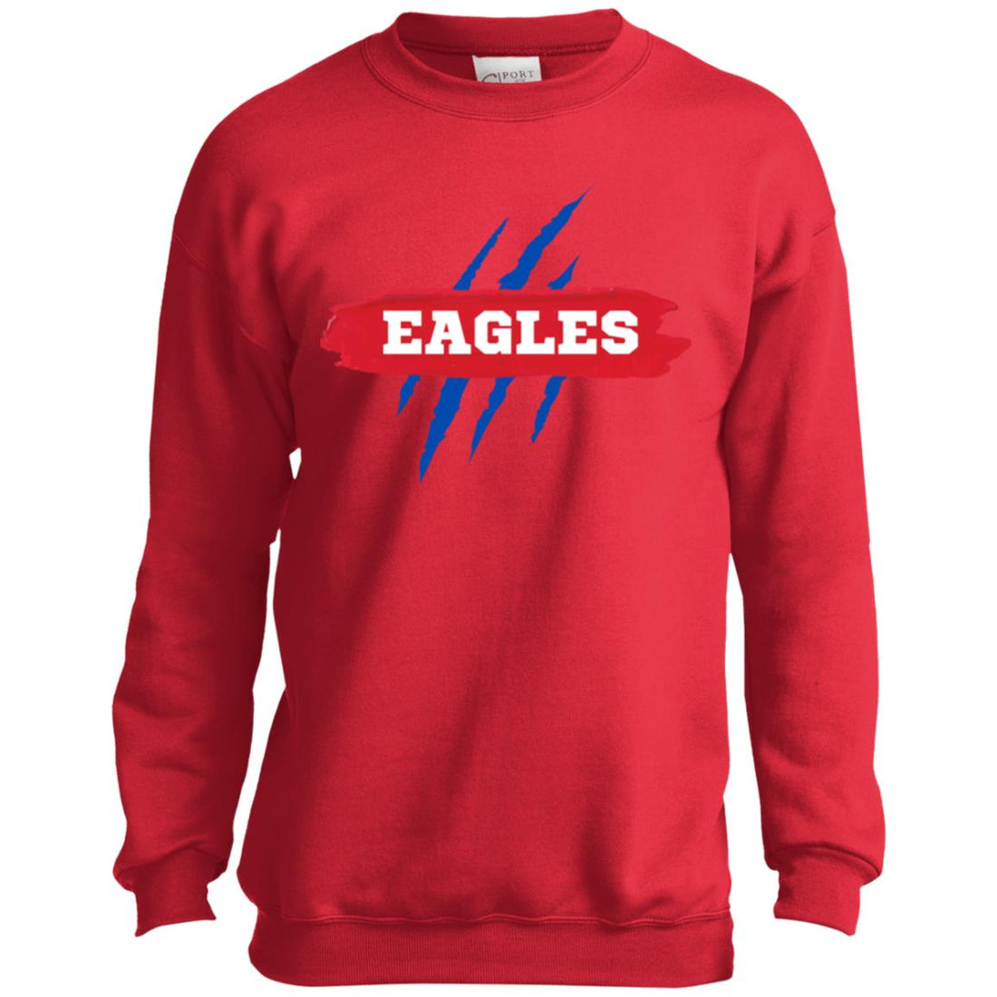 Ellinwood Eagles Youth Crewneck Sweatshirts - Positively Sassy