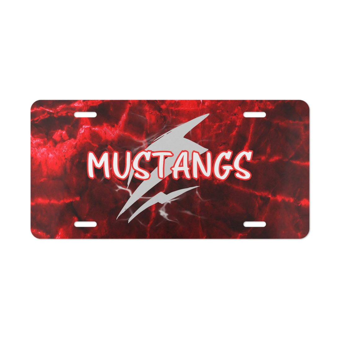 Macksville Mustangs License Plates - Positively Sassy