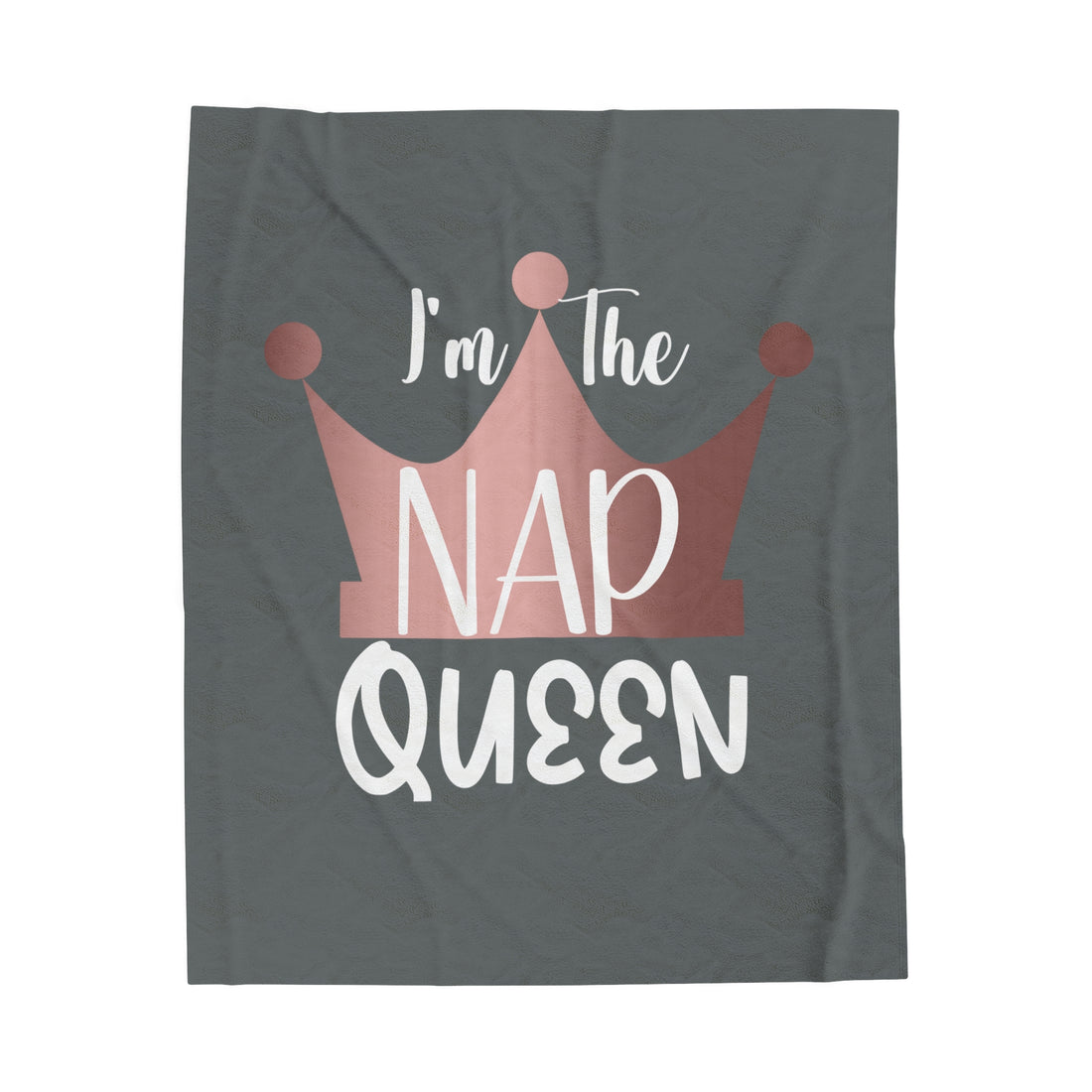 Nap Queen Velveteen Plush Blanket - All Over Prints - Positively Sassy - Nap Queen Velveteen Plush Blanket