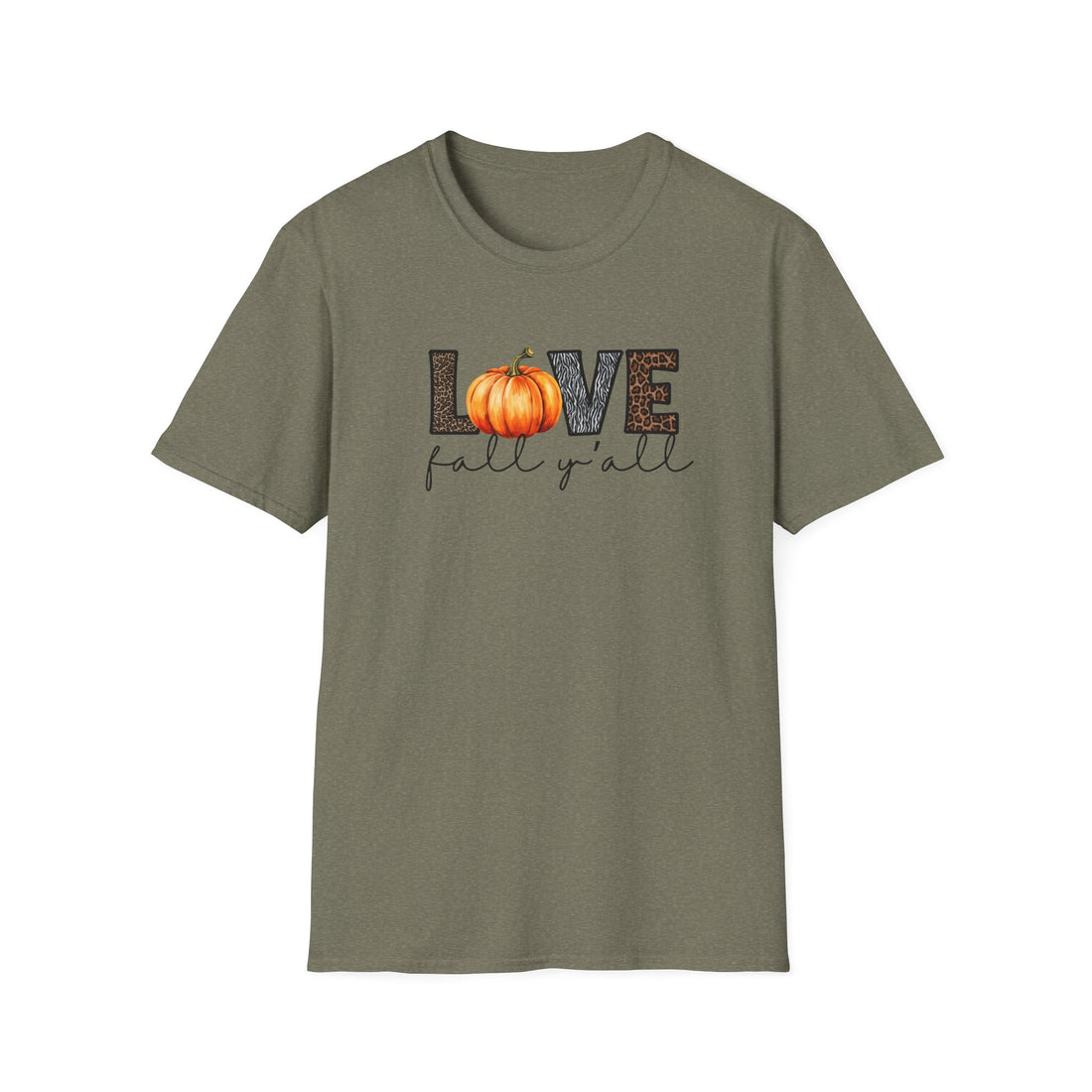 Autumn Vibes Pumpkin Love T-Shirt | Fall Fashion | Unisex Tee for Harvest Celebrations, Thanksgiving, Cozy Gatherings, Gifts