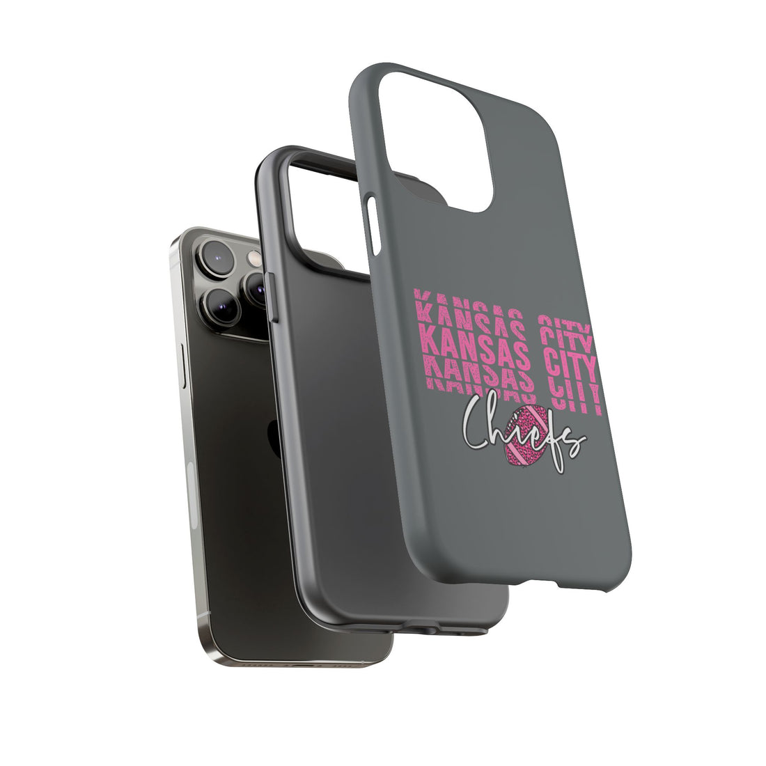 KC Football Pink Tough Cases