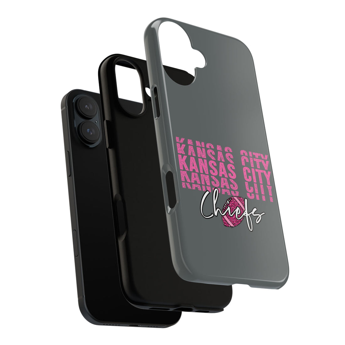 KC Football Pink Tough Cases