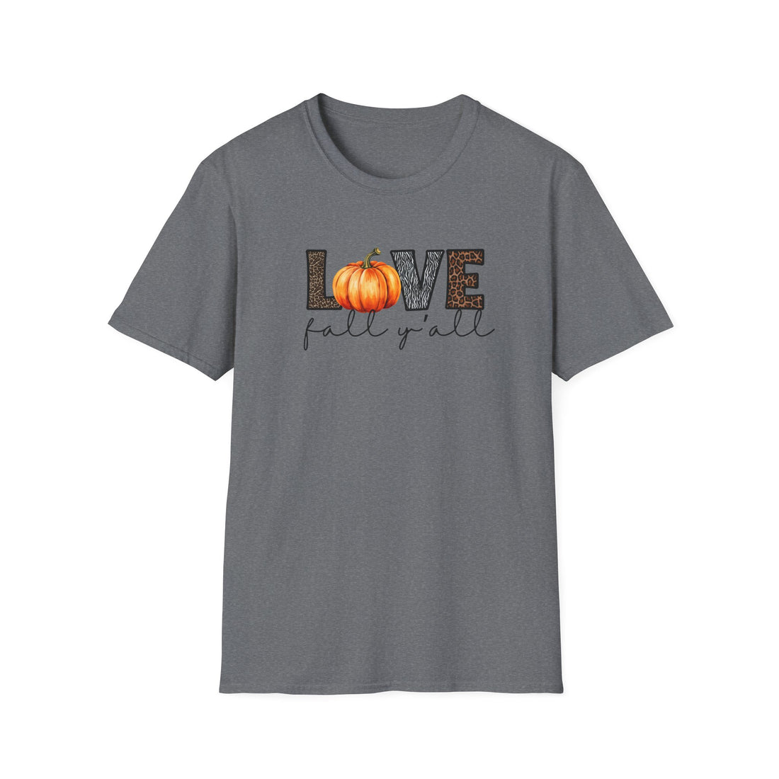 Autumn Vibes Pumpkin Love T-Shirt | Fall Fashion | Unisex Tee for Harvest Celebrations, Thanksgiving, Cozy Gatherings, Gifts