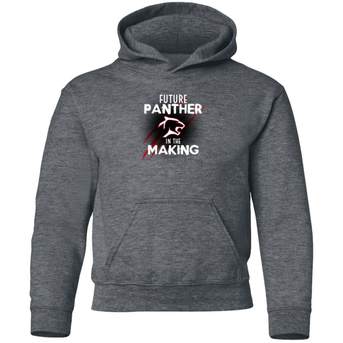 Panther In The Making Youth Pullover Hoodie - Sweatshirts - Positively Sassy - Panther In The Making Youth Pullover Hoodie