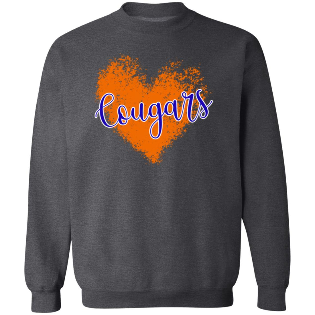 Cougar Love Crewneck Pullover Sweatshirt - Sweatshirts - Positively Sassy - Cougar Love Crewneck Pullover Sweatshirt