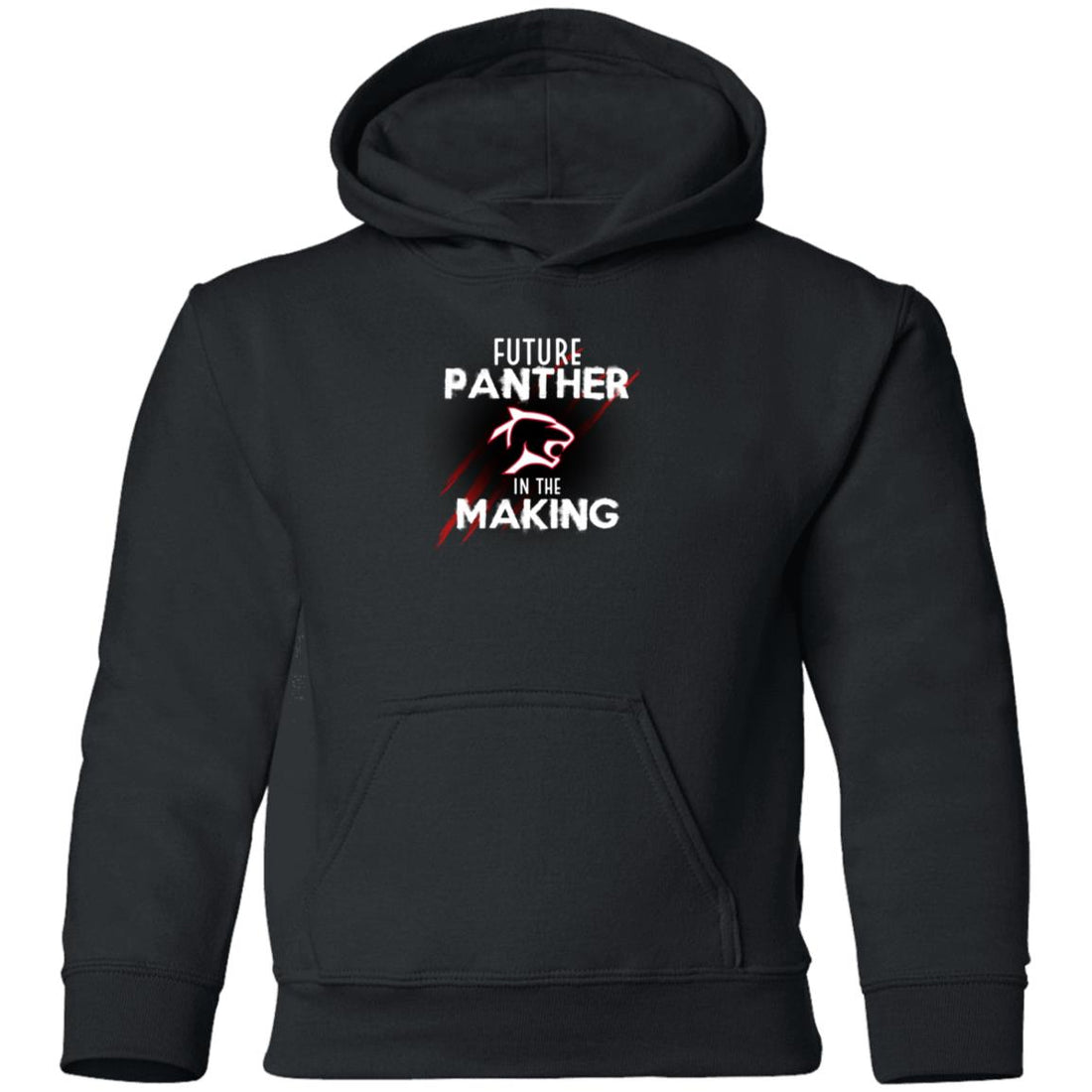 Panther In The Making Youth Pullover Hoodie - Sweatshirts - Positively Sassy - Panther In The Making Youth Pullover Hoodie