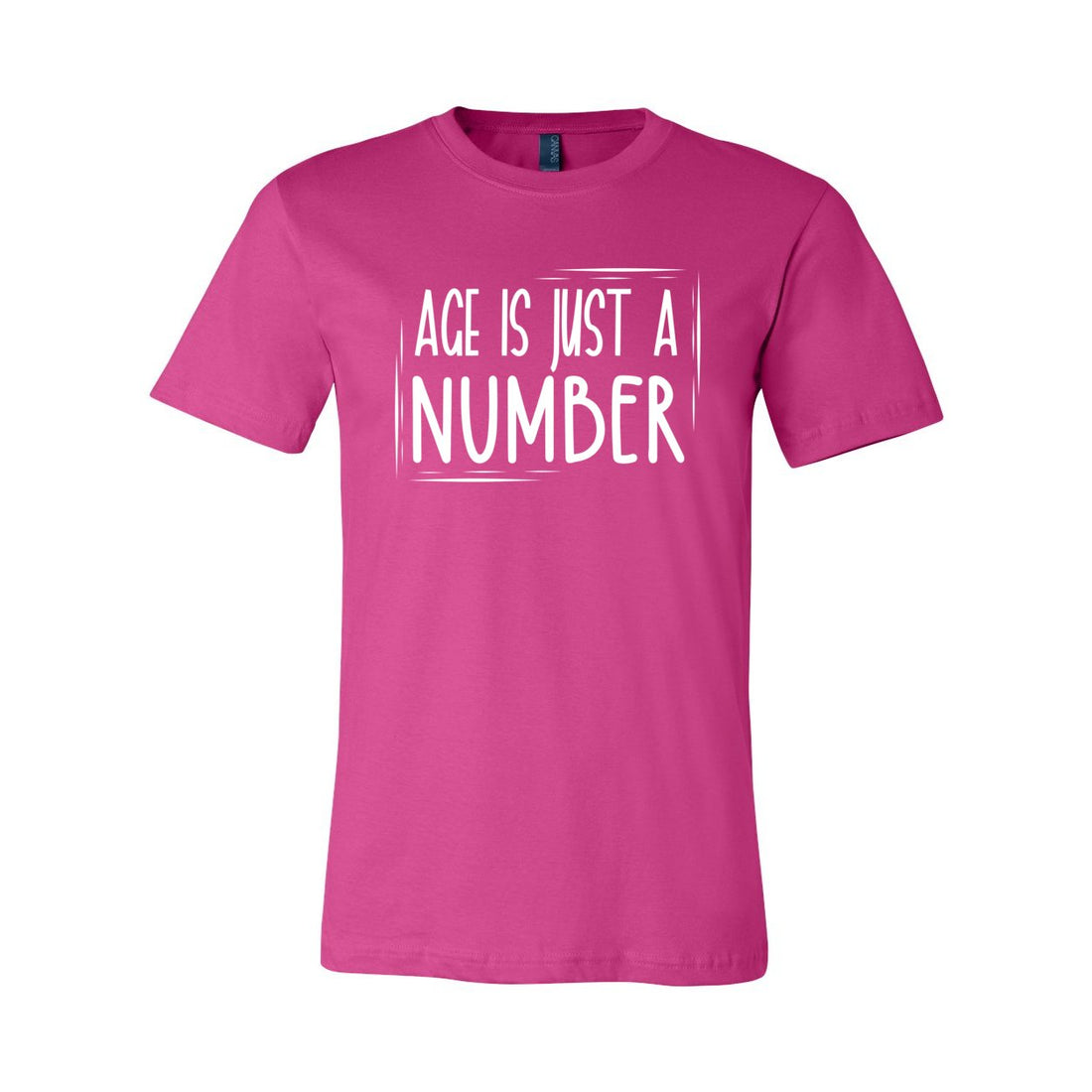 Age Is Just A Sleeve Jersey Tee - T-Shirts - Positively Sassy - Age Is Just A Sleeve Jersey Tee