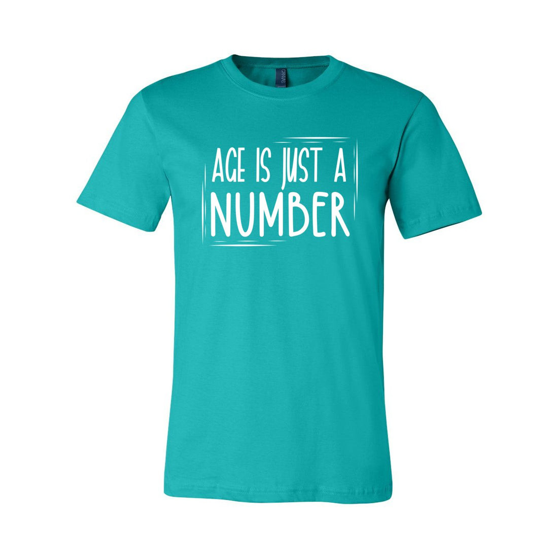 Age Is Just A Sleeve Jersey Tee - T-Shirts - Positively Sassy - Age Is Just A Sleeve Jersey Tee