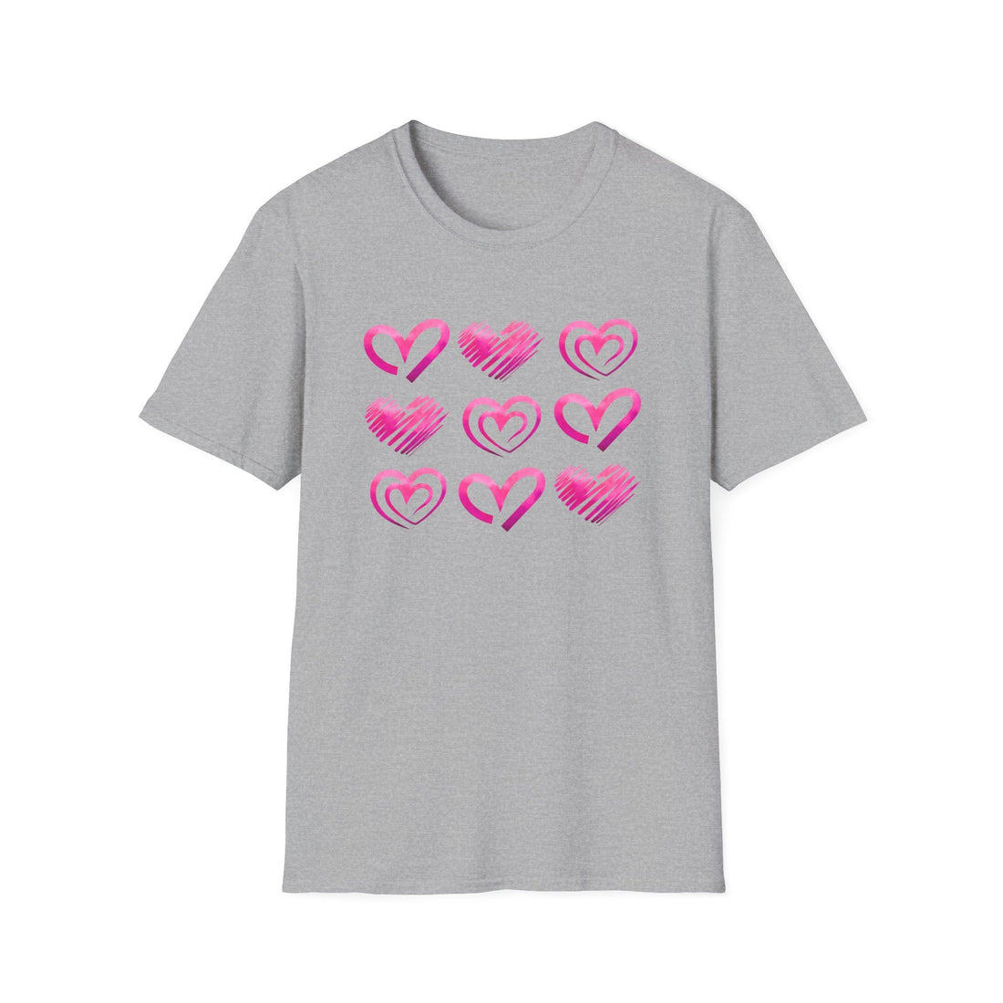 All HEARTS Unisex Gildan 64000 Soft Style - T-Shirt - Positively Sassy - All HEARTS Unisex Gildan 64000 Soft Style