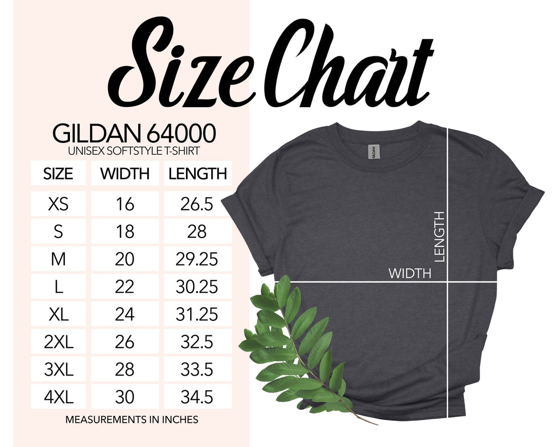 All HEARTS Unisex Gildan 64000 Soft Style - T-Shirt - Positively Sassy - All HEARTS Unisex Gildan 64000 Soft Style