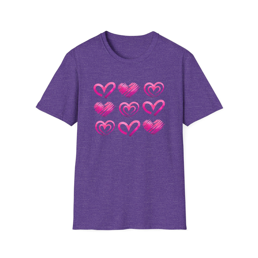 All HEARTS Unisex Gildan 64000 Soft Style - T-Shirt - Positively Sassy - All HEARTS Unisex Gildan 64000 Soft Style