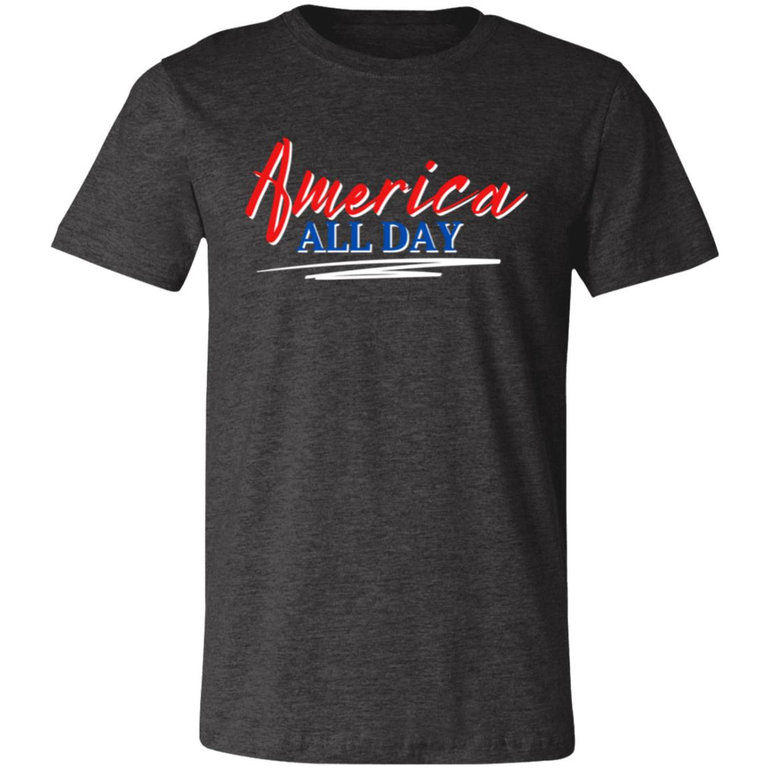 America All Day T-Shirt - T-Shirts - Positively Sassy - America All Day T-Shirt