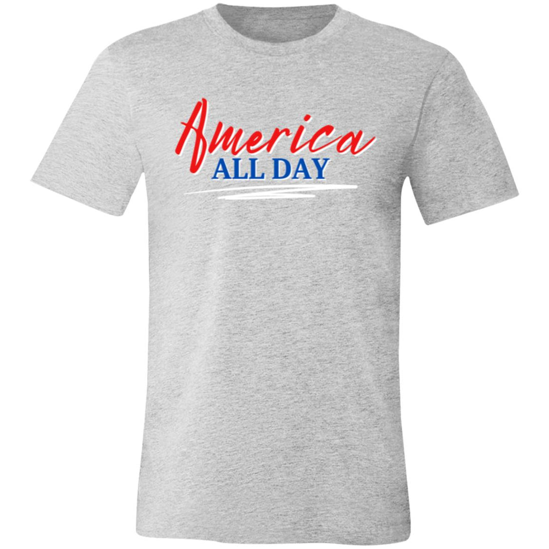 America All Day T-Shirt - T-Shirts - Positively Sassy - America All Day T-Shirt