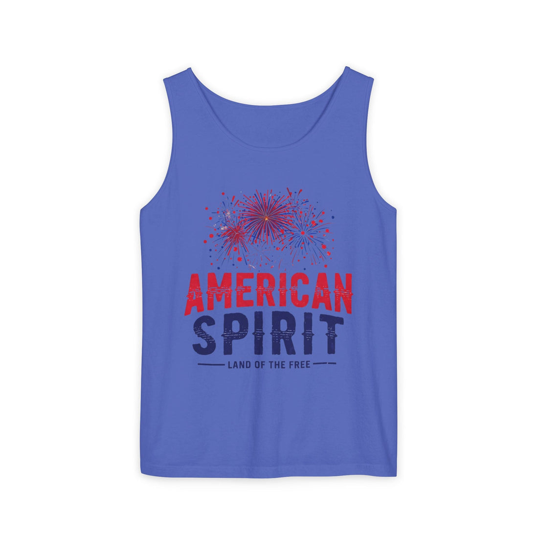 American Spirit Garment - Dyed Tank Top, Patriotic Summer Wear, Unisex Independence Day Shirt, 4th of July Outfit, Festival Apparel - Tank Top - Positively Sassy - American Spirit Garment - Dyed Tank Top, Patriotic Summer Wear, Unisex Independence Day Shirt, 4th of July Outfit, Festival Apparel