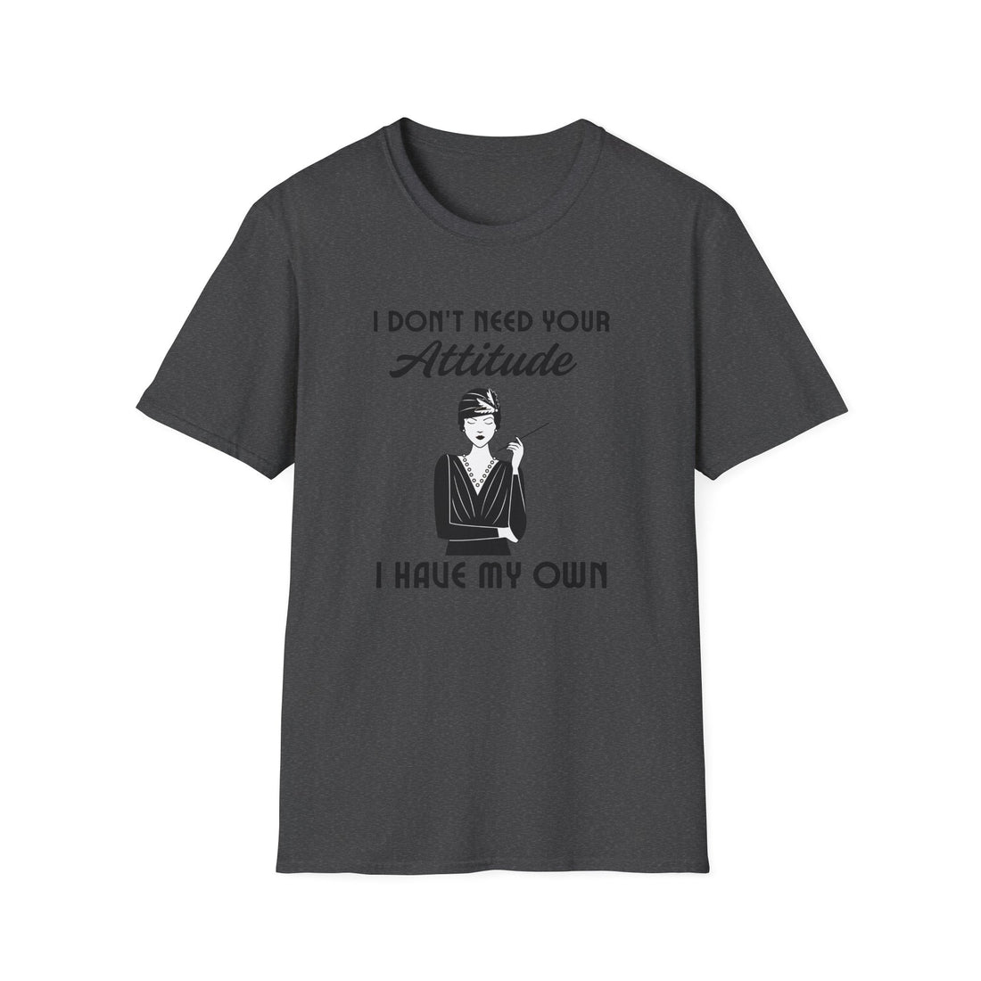 Attitude Quote Unisex T-Shirt - Fit for Friends, Gifts, Casual Outings, Express Yourself, Humor & Sarcasm - T-Shirt - Positively Sassy - Attitude Quote Unisex T-Shirt - Fit for Friends, Gifts, Casual Outings, Express Yourself, Humor & Sarcasm
