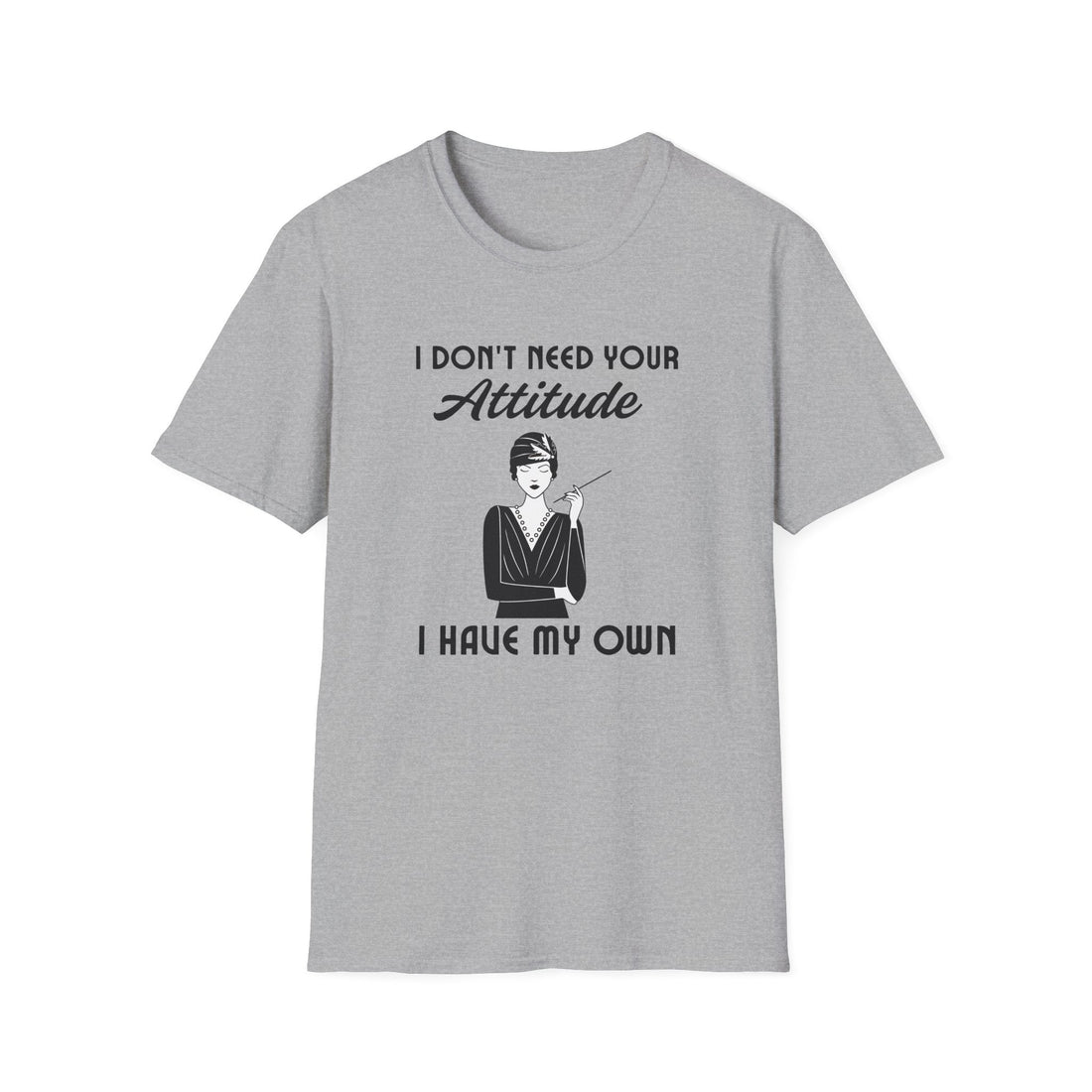 Attitude Quote Unisex T-Shirt - Fit for Friends, Gifts, Casual Outings, Express Yourself, Humor & Sarcasm - T-Shirt - Positively Sassy - Attitude Quote Unisex T-Shirt - Fit for Friends, Gifts, Casual Outings, Express Yourself, Humor & Sarcasm