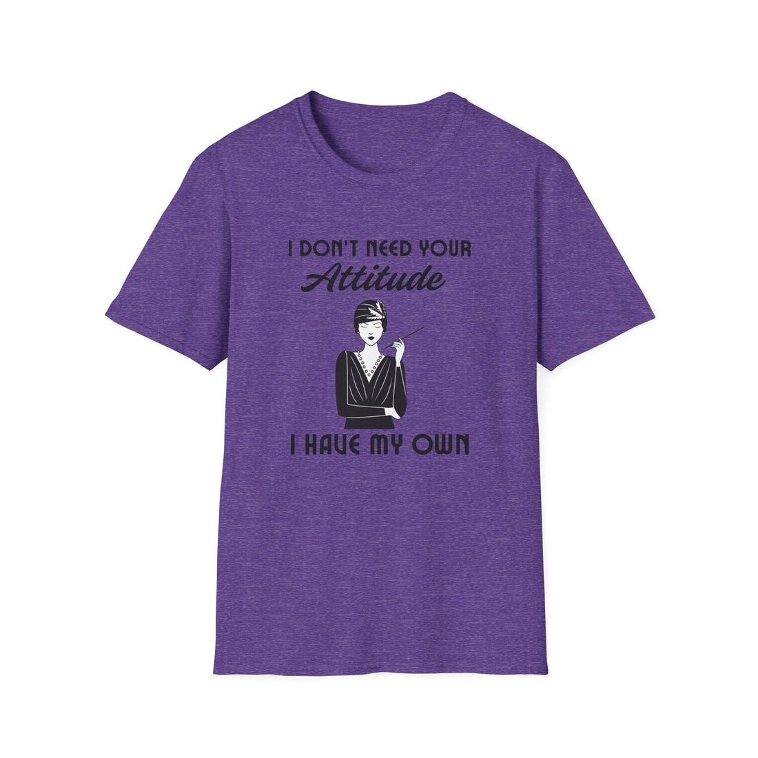 Attitude Quote Unisex T-Shirt - Fit for Friends, Gifts, Casual Outings, Express Yourself, Humor & Sarcasm - T-Shirt - Positively Sassy - Attitude Quote Unisex T-Shirt - Fit for Friends, Gifts, Casual Outings, Express Yourself, Humor & Sarcasm