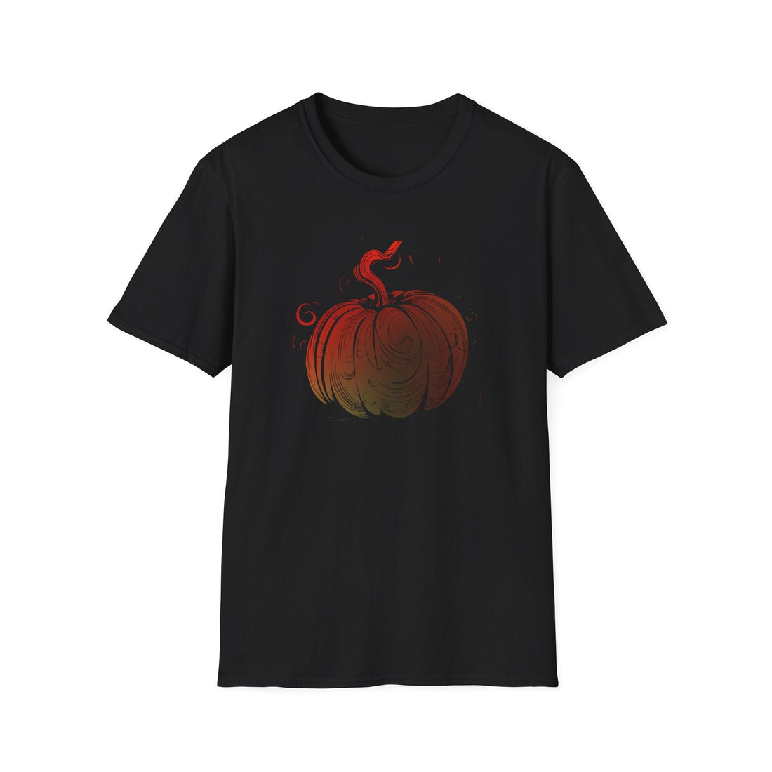 Autumn Pumpkin Graphic Tee | Fall Fashion, Halloween Shirt, Cozy Gift, Unisex T-Shirt, Pumpkin Lover Apparel - T-Shirt - Positively Sassy - Autumn Pumpkin Graphic Tee | Fall Fashion, Halloween Shirt, Cozy Gift, Unisex T-Shirt, Pumpkin Lover Apparel