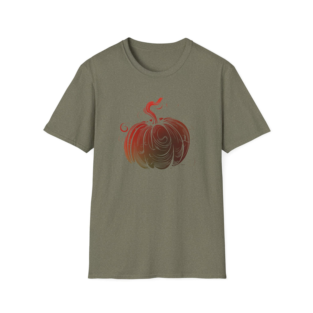 Autumn Pumpkin Graphic Tee | Fall Fashion, Halloween Shirt, Cozy Gift, Unisex T-Shirt, Pumpkin Lover Apparel - T-Shirt - Positively Sassy - Autumn Pumpkin Graphic Tee | Fall Fashion, Halloween Shirt, Cozy Gift, Unisex T-Shirt, Pumpkin Lover Apparel