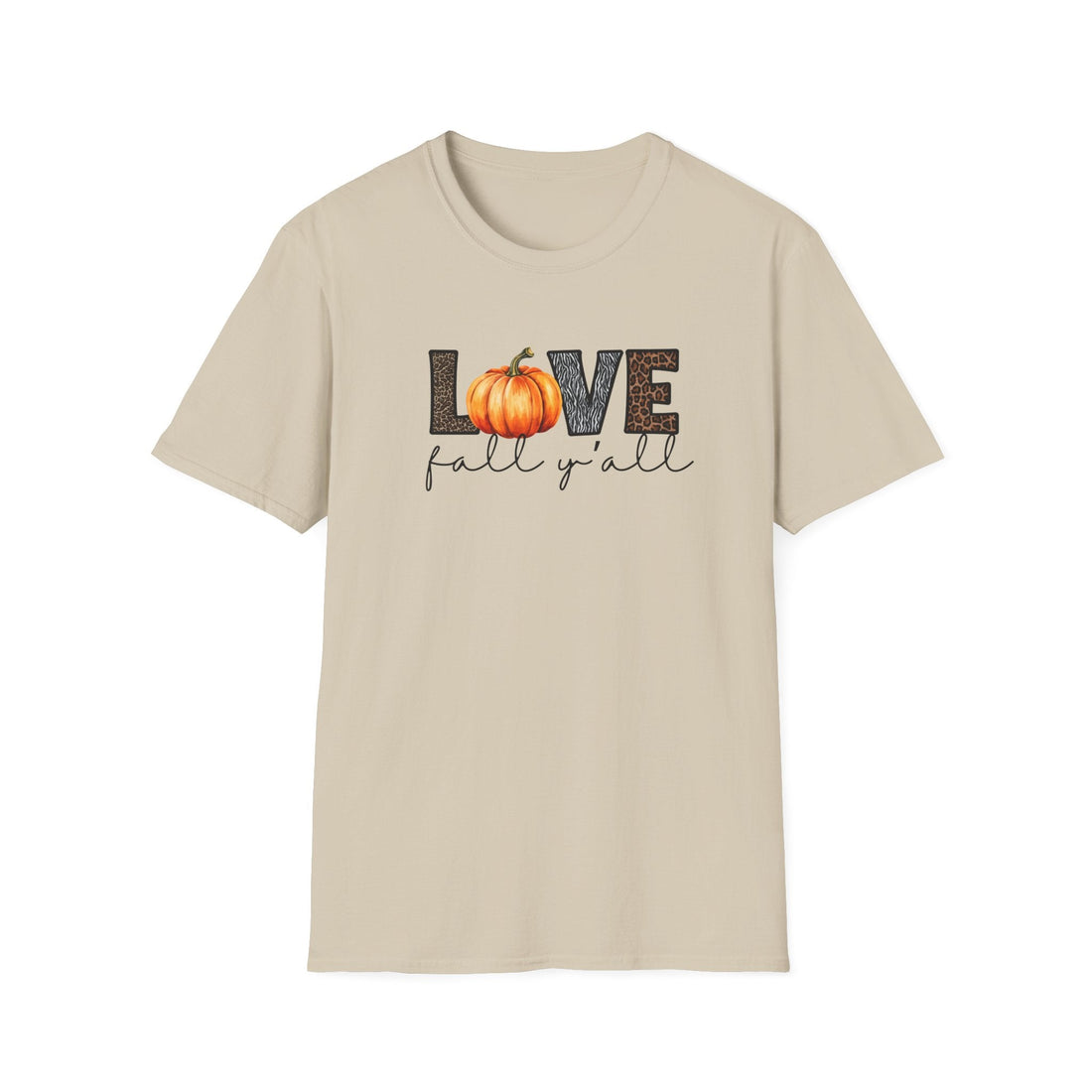 Autumn Vibes Pumpkin Love T-Shirt | Fall Fashion | Unisex Tee for Harvest Celebrations, Thanksgiving, Cozy Gatherings, Gifts - T-Shirt - Positively Sassy - Autumn Vibes Pumpkin Love T-Shirt | Fall Fashion | Unisex Tee for Harvest Celebrations, Thanksgiving, Cozy Gatherings, Gifts