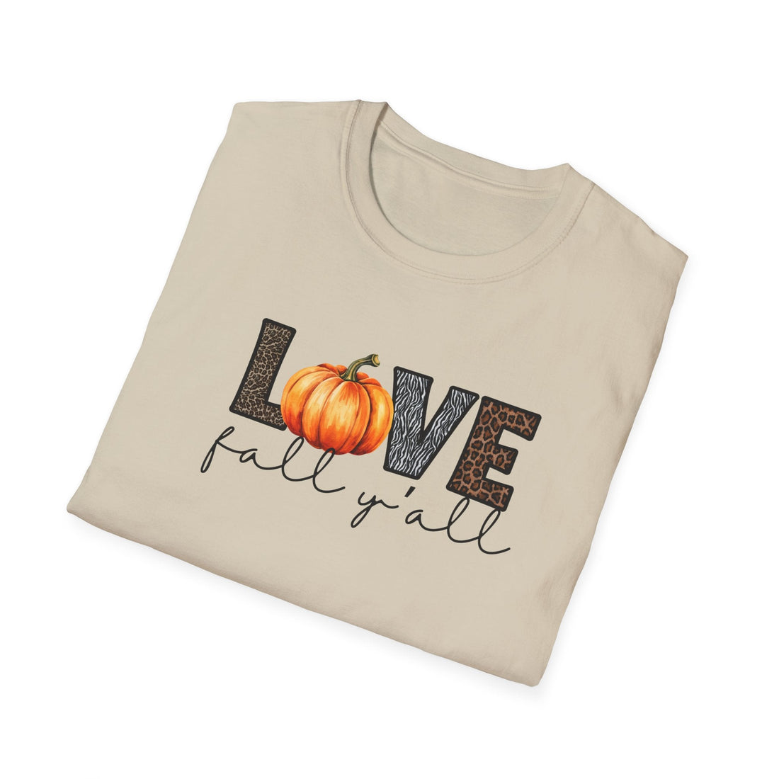 Autumn Vibes Pumpkin Love T-Shirt | Fall Fashion | Unisex Tee for Harvest Celebrations, Thanksgiving, Cozy Gatherings, Gifts - T-Shirt - Positively Sassy - Autumn Vibes Pumpkin Love T-Shirt | Fall Fashion | Unisex Tee for Harvest Celebrations, Thanksgiving, Cozy Gatherings, Gifts